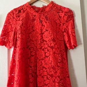 Anthropologie HD In Paris Lace Top